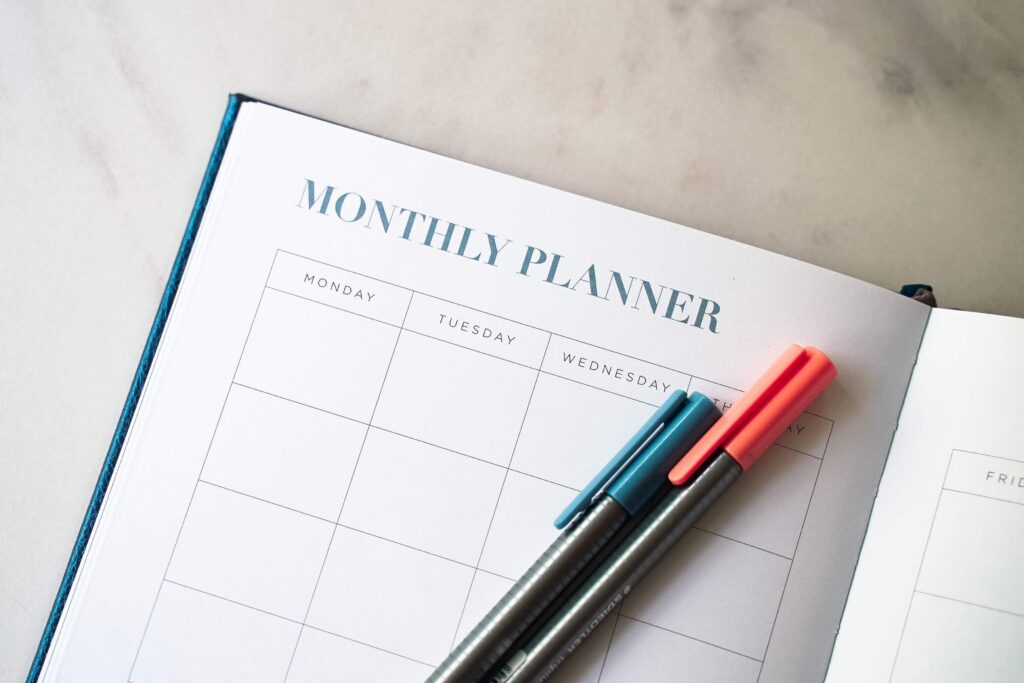 A basic monthly calendar isn't enough, we must know what a planner is for.
